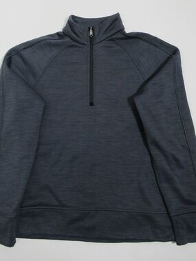 Lululemon Men's Revolution 1/2 Zip Heather Jay Grey Size S
